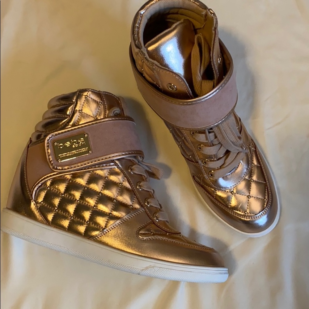 Bebe sport shoe rose gold New